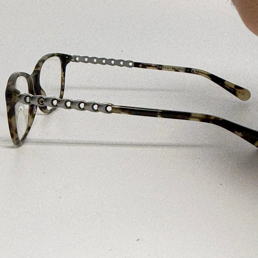 Coach HC 6121 T Grey Green Tortoise Eyeglass Frames 53-17-140 5518